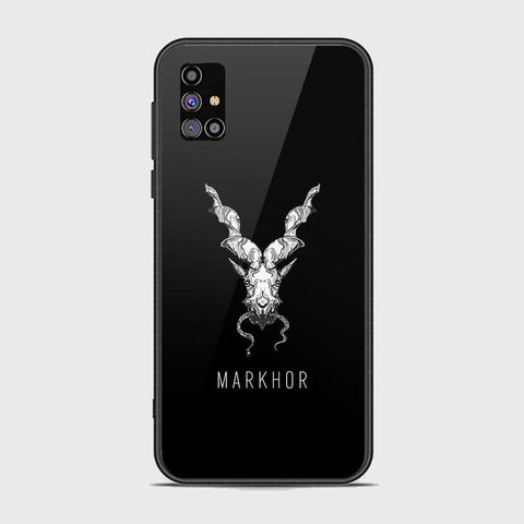 Samsung Galaxy M31s Cover - Markhor Series - HQ Ultra Shine Premium Infinity Glass Soft Silicon Borders Case