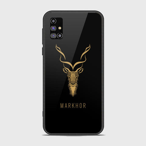 Samsung Galaxy M31s Cover - Markhor Series - HQ Ultra Shine Premium Infinity Glass Soft Silicon Borders Case