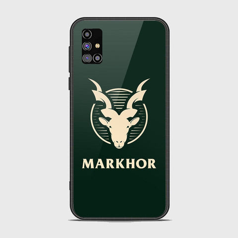 Samsung Galaxy M31s Cover - Markhor Series - HQ Ultra Shine Premium Infinity Glass Soft Silicon Borders Case