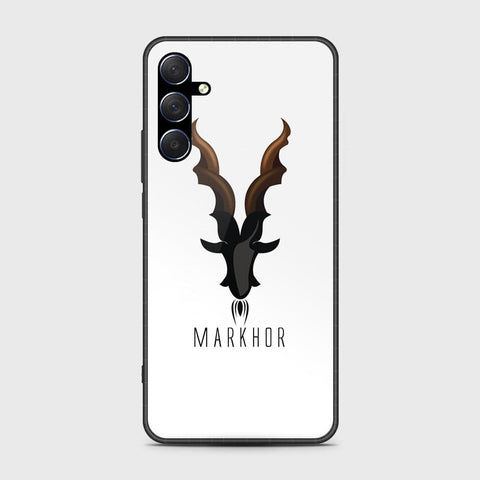 Samsung Galaxy M54 Cover- Markhor Series - HQ Ultra Shine Premium Infinity Glass Soft Silicon Borders Case