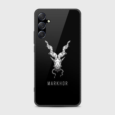 Samsung Galaxy M54 Cover- Markhor Series - HQ Ultra Shine Premium Infinity Glass Soft Silicon Borders Case