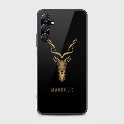 Samsung Galaxy M54 Cover- Markhor Series - HQ Ultra Shine Premium Infinity Glass Soft Silicon Borders Case