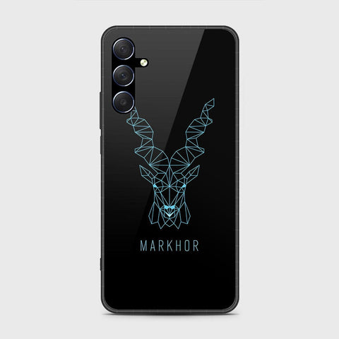 Samsung Galaxy M54 Cover- Markhor Series - HQ Ultra Shine Premium Infinity Glass Soft Silicon Borders Case