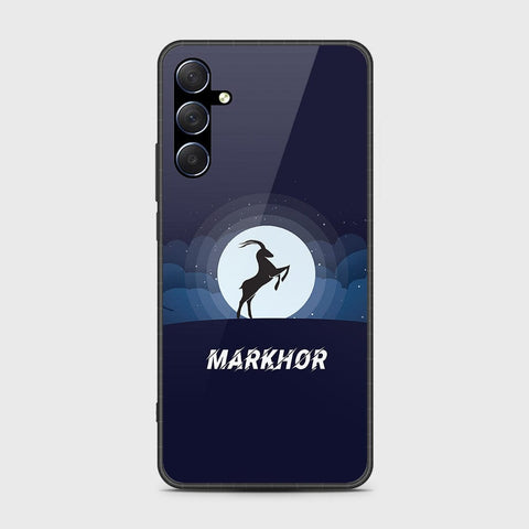 Samsung Galaxy M54 Cover- Markhor Series - HQ Ultra Shine Premium Infinity Glass Soft Silicon Borders Case