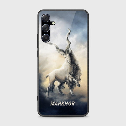 Samsung Galaxy M54 Cover- Markhor Series - HQ Ultra Shine Premium Infinity Glass Soft Silicon Borders Case