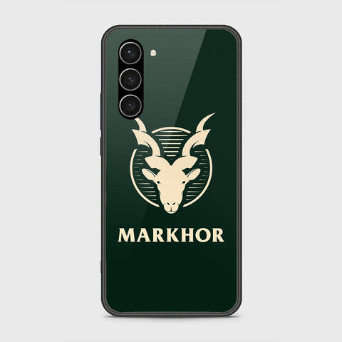 Samsung Galaxy S23 5G Cover- Markhor Series - HQ Ultra Shine Premium Infinity Glass Soft Silicon Borders Case