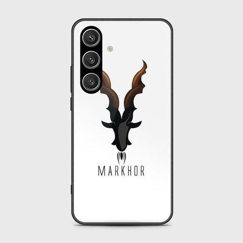 Samsung Galaxy S24 Cover- Markhor Series - HQ Ultra Shine Premium Infinity Glass Soft Silicon Borders Case