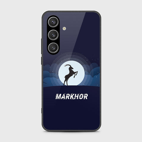 Samsung Galaxy S24 Cover- Markhor Series - HQ Ultra Shine Premium Infinity Glass Soft Silicon Borders Case