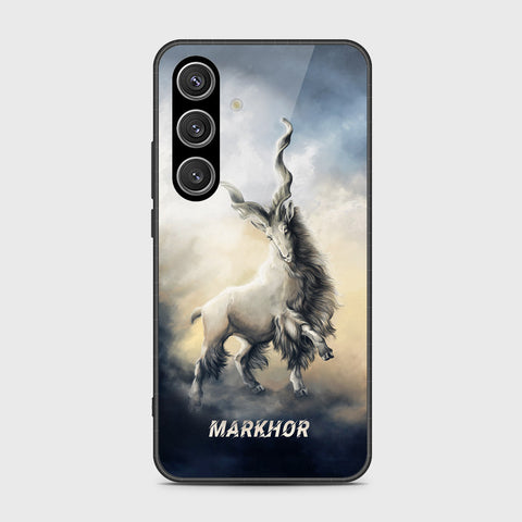 Samsung Galaxy S24 Cover- Markhor Series - HQ Ultra Shine Premium Infinity Glass Soft Silicon Borders Case