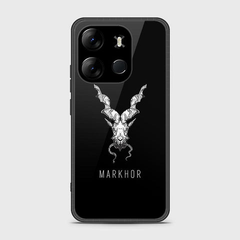 Infinix Smart 7 Cover- Markhor Series - HQ Ultra Shine Premium Infinity Glass Soft Silicon Borders Case