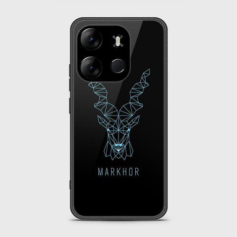 Infinix Smart 7 HD Cover- Markhor Series - HQ Ultra Shine Premium Infinity Glass Soft Silicon Borders Case