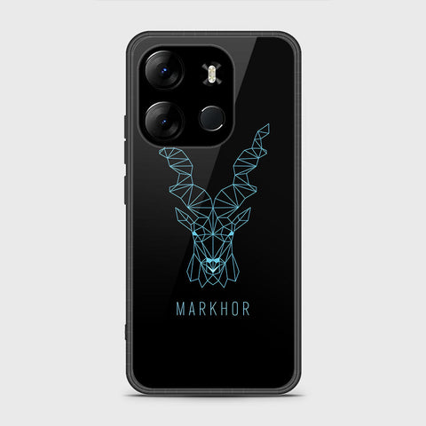 Tecno Pop 7 Pro Cover- Markhor Series - HQ Ultra Shine Premium Infinity Glass Soft Silicon Borders Case