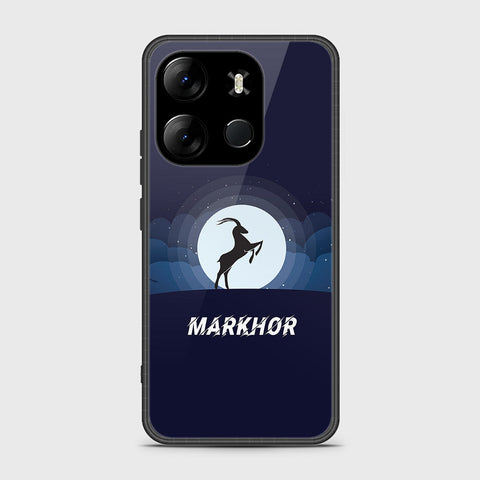 Tecno Pop 7 Pro Cover- Markhor Series - HQ Ultra Shine Premium Infinity Glass Soft Silicon Borders Case