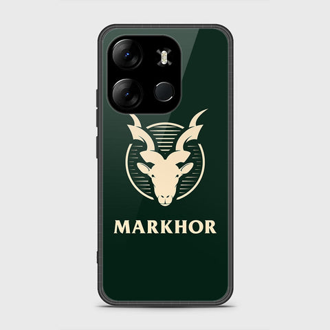 Tecno Pop 7 Pro Cover- Markhor Series - HQ Ultra Shine Premium Infinity Glass Soft Silicon Borders Case
