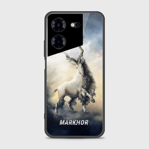 Tecno Pova 5 Pro Cover- Markhor Series - HQ Ultra Shine Premium Infinity Glass Soft Silicon Borders Case