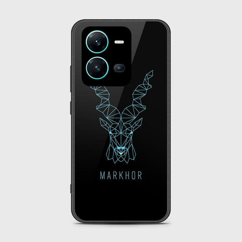 Vivo V25 5G Cover- Markhor Series - HQ Ultra Shine Premium Infinity Glass Soft Silicon Borders Case