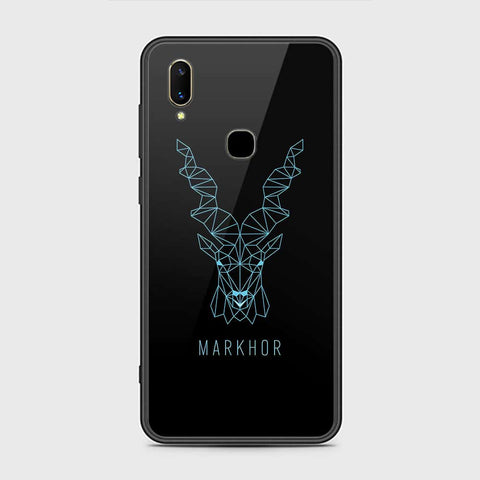 Vivo V11i Cover- Markhor Series - HQ Ultra Shine Premium Infinity Glass Soft Silicon Borders Case