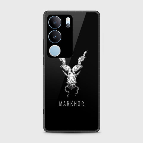 Vivo V29 Pro Cover- Markhor Series - HQ Ultra Shine Premium Infinity Glass Soft Silicon Borders Case