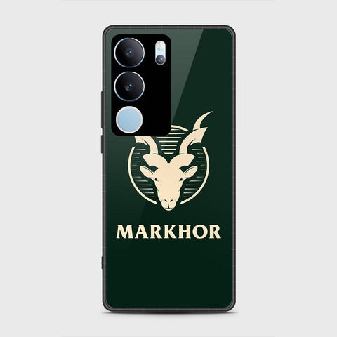 Vivo V29 Pro Cover- Markhor Series - HQ Ultra Shine Premium Infinity Glass Soft Silicon Borders Case