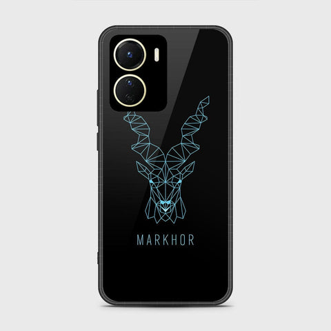 Vivo Y35 5G Cover- Markhor Series - HQ Ultra Shine Premium Infinity Glass Soft Silicon Borders Case