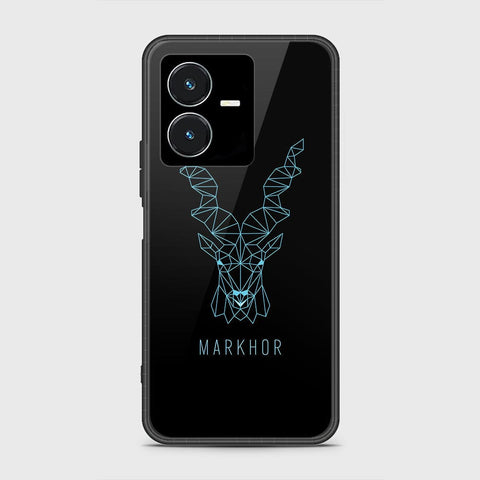 Vivo Y22s Cover- Markhor Series - HQ Ultra Shine Premium Infinity Glass Soft Silicon Borders Case