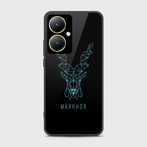 Vivo Y35 Plus Cover- Markhor Series - HQ Ultra Shine Premium Infinity Glass Soft Silicon Borders Case