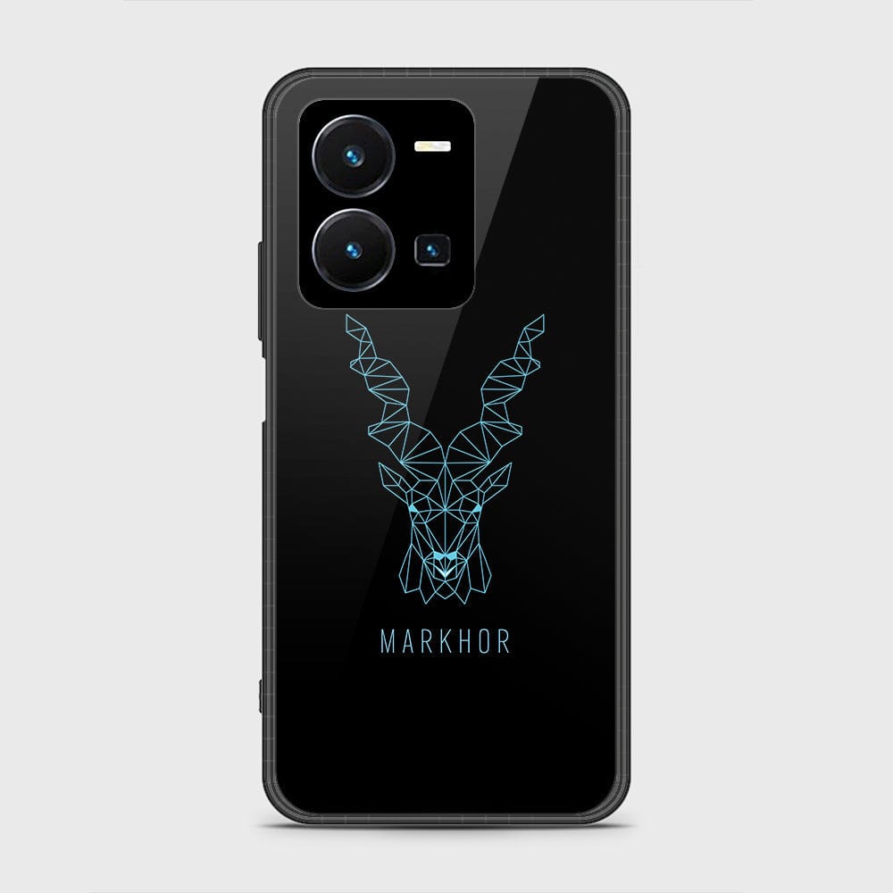 Vivo Y35 4G Cover - Markhor Series - D167 - HQ Ultra Shine Premium Infinity Glass Soft Silicon Borders Case ( Fast Delivery )