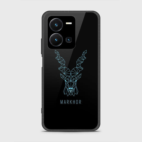 Vivo Y35 4G Cover - Markhor Series - D167 - HQ Ultra Shine Premium Infinity Glass Soft Silicon Borders Case ( Fast Delivery )