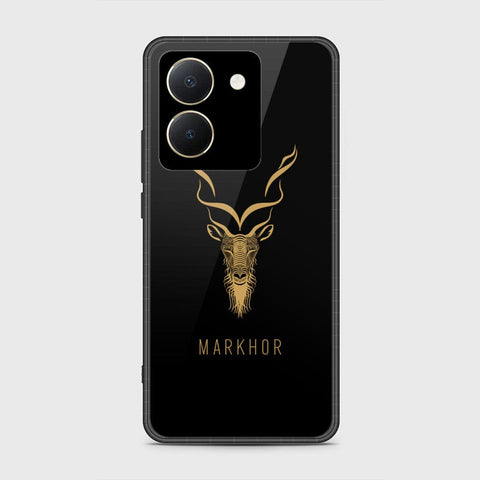 Vivo Y36 4G Cover- Markhor Series - HQ Ultra Shine Premium Infinity Glass Soft Silicon Borders Case