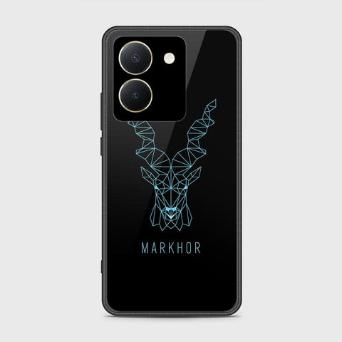 Vivo Y36 4G Cover- Markhor Series - HQ Ultra Shine Premium Infinity Glass Soft Silicon Borders Case