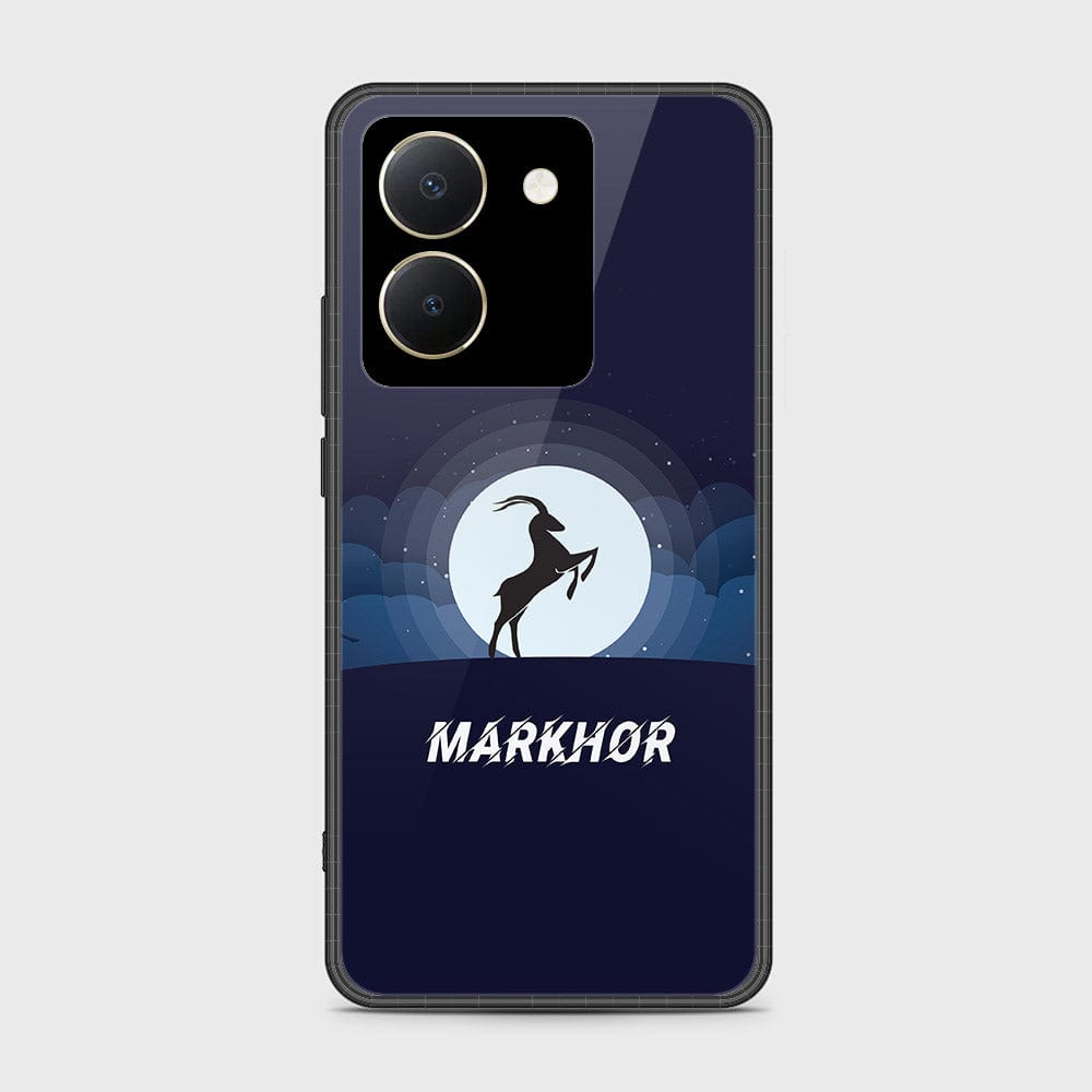 Vivo Y27s Cover- Markhor Series - HQ Ultra Shine Premium Infinity Glass Soft Silicon Borders Case (Fast Delievery)