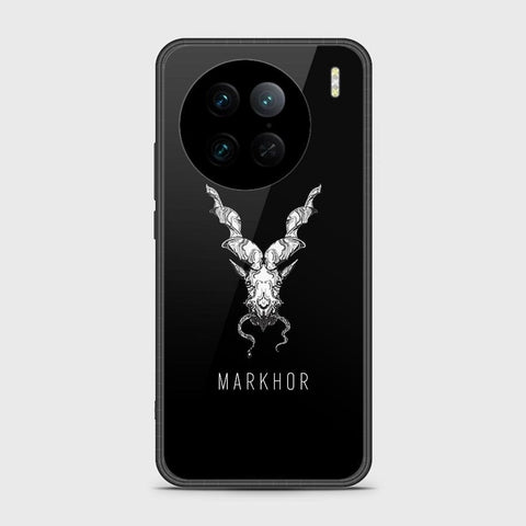 Vivo X90 Pro Cover - Markhor Series - HQ Ultra Shine Premium Infinity Glass Soft Silicon Borders Case