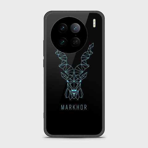 Vivo X90 Pro Cover - Markhor Series - HQ Ultra Shine Premium Infinity Glass Soft Silicon Borders Case