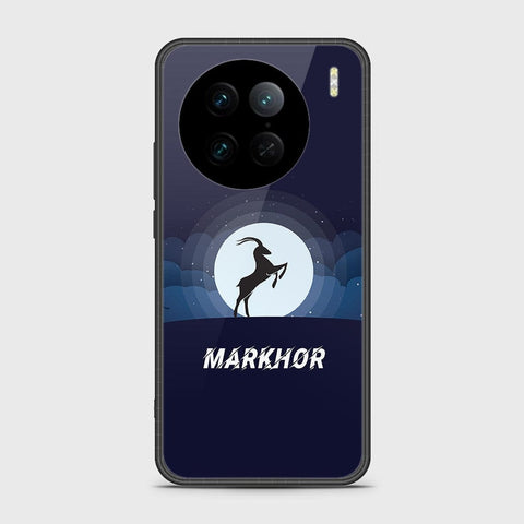 Vivo X90 Pro Cover - Markhor Series - HQ Ultra Shine Premium Infinity Glass Soft Silicon Borders Case