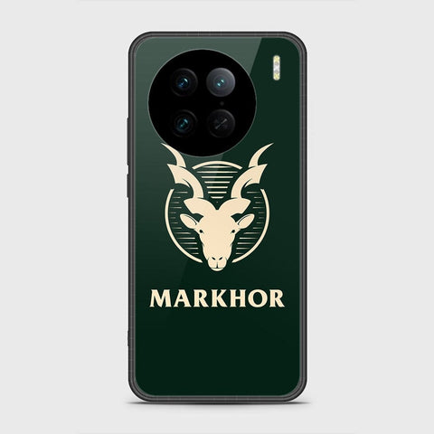 Vivo X90 Pro Cover - Markhor Series - HQ Ultra Shine Premium Infinity Glass Soft Silicon Borders Case