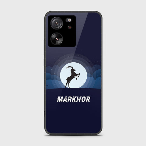 Xiaomi 13T Cover- Markhor Series - HQ Ultra Shine Premium Infinity Glass Soft Silicon Borders Case