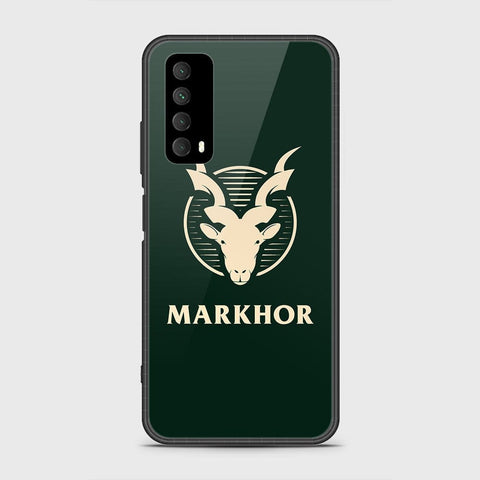 Huawei Psmart 2021 Cover- Markhor Series - HQ Ultra Shine Premium Infinity Glass Soft Silicon Borders Case