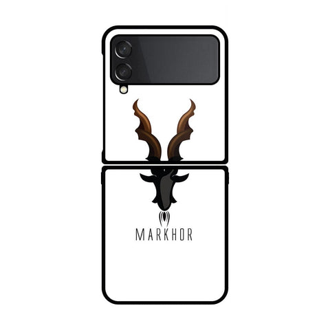 Samsung Galaxy Z Flip 4 5G Cover - Markhor Series - HQ Premium Shine Durable Shatterproof Case - Soft Silicon Borders