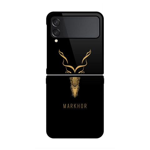 Samsung Galaxy Z Flip 4 5G Cover - Markhor Series - HQ Premium Shine Durable Shatterproof Case - Soft Silicon Borders