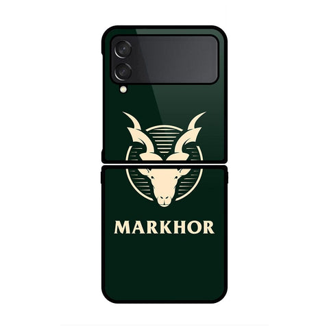 Samsung Galaxy Z Flip 4 5G Cover - Markhor Series - HQ Premium Shine Durable Shatterproof Case - Soft Silicon Borders