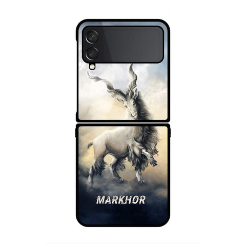 Samsung Galaxy Z Flip 4 5G Cover - Markhor Series - HQ Premium Shine Durable Shatterproof Case - Soft Silicon Borders