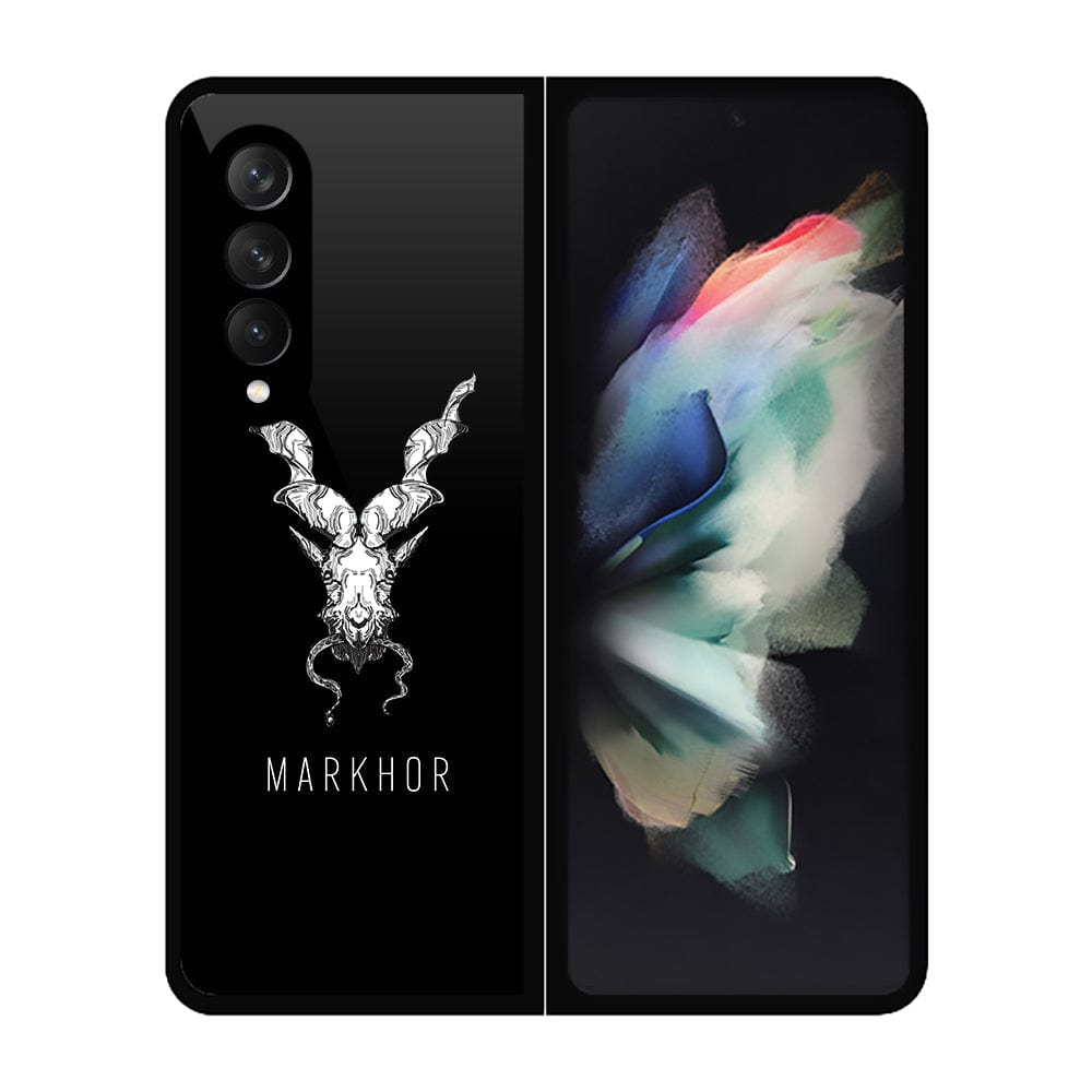 Samsung Galaxy Z Fold 3 5G Cover - Markhor Series - HQ Premium Shine Durable Shatterproof Case - Soft Silicon Borders (Fast Delivery)