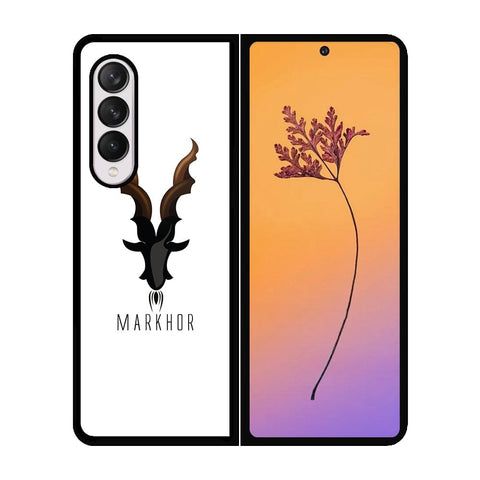 Samsung Galaxy Z Fold 4 5G Cover - Markhor Series - HQ Premium Shine Durable Shatterproof Case - Soft Silicon Borders