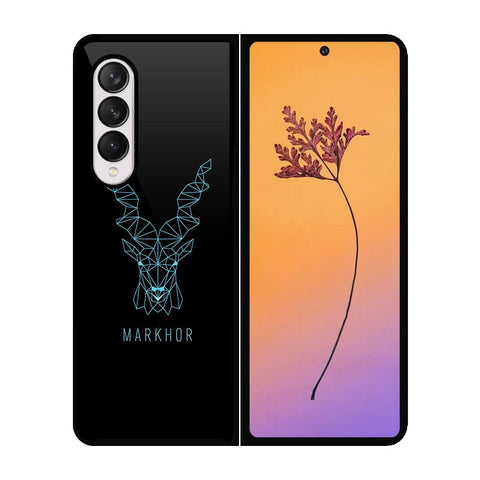 Samsung Galaxy Z Fold 4 5G Cover - Markhor Series - HQ Premium Shine Durable Shatterproof Case - Soft Silicon Borders