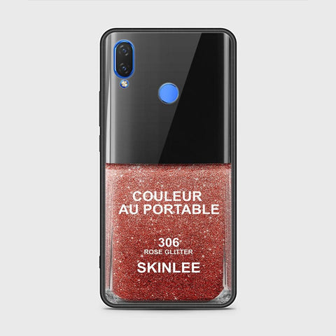 Huawei Y7 Prime 2019 Cover - Couleur Au Portable Series - HQ Ultra Shine Premium Infinity Glass Soft Silicon Borders Case