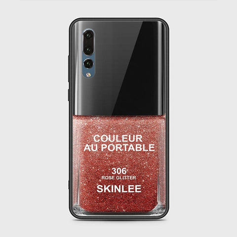 Huawei P20 Pro Cover - Couleur Au Portable Series - HQ Ultra Shine Premium Infinity Glass Soft Silicon Borders Case
