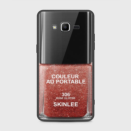 Samsung Galaxy J2 Prime Cover - Couleur Au Portable Series - HQ Ultra Shine Premium Infinity Glass Soft Silicon Borders Case
