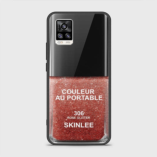 Vivo V20 Cover - Couleur Au Portable Series - HQ Ultra Shine Premium Infinity Glass Soft Silicon Borders Case