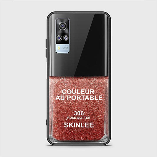 Vivo Y51a Cover - Couleur Au Portable Series - HQ Ultra Shine Premium Infinity Glass Soft Silicon Borders Case