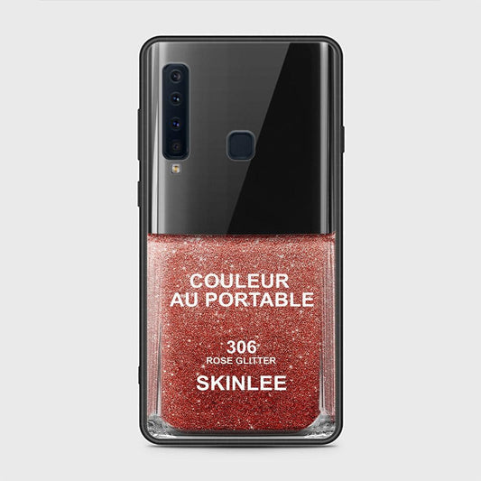 Samsung Galaxy A9 2018 Cover - Couleur Au Portable Series - HQ Ultra Shine Premium Infinity Glass Soft Silicon Borders Case